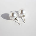 Kamree Elegant Pearl Earrings - Platinum Base [3MMEIQXV]
