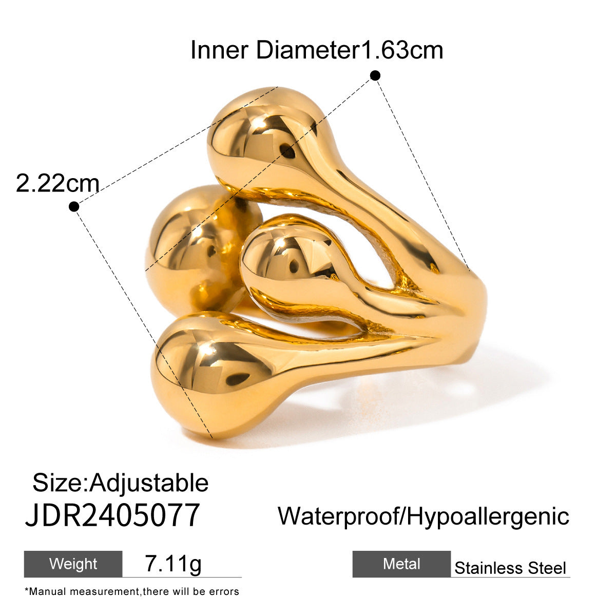 Ryan Statement Zircon Ring - Style 15 [47ROIG90]