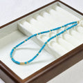 Lenore Dongling Jade Abacus Necklace - Turquoise Abacus Necklace [67DUMITH]