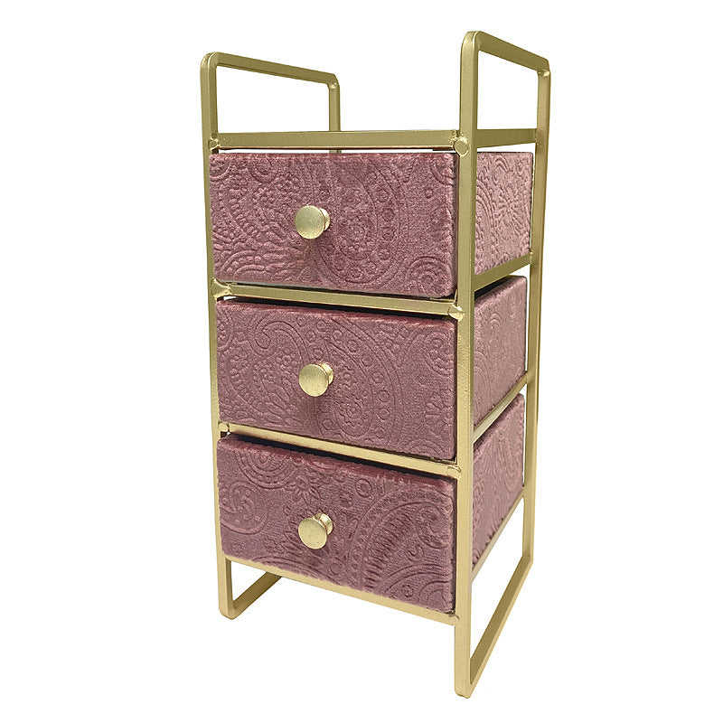 Avayah Sculptural Jewelry Stand - Three-Tier Cabinet Storage [9H9G8XQ7]