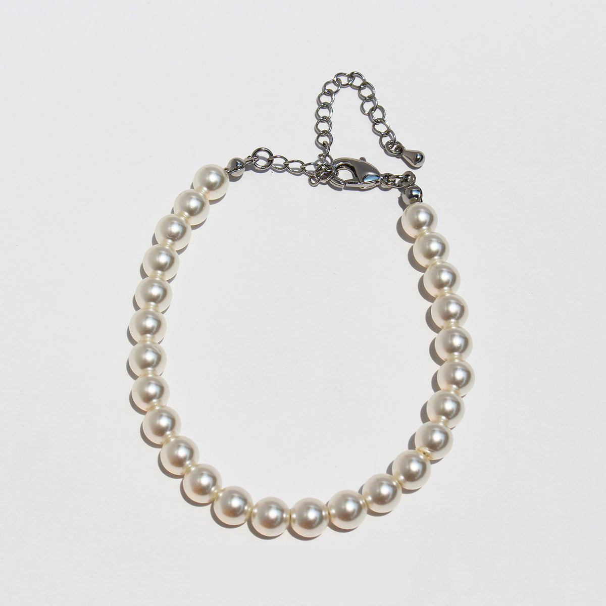 Azure French Pearl Jewelry Set - 6mm Bracelet [BY0XLHGQ]