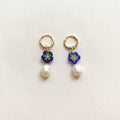 Coralyn Colorful Pearl Bloom Earrings - Style C [XQTHRZR9]