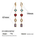 Ibtisam Zircon Tassel Necklace - Style 3 [8DFE0C7S]