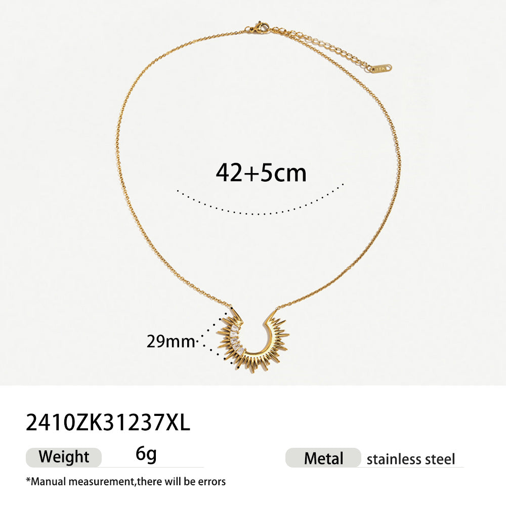 Coraleigh Geometric Pendant Necklace - Style 1 [4WKOQ9LS]