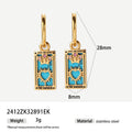 Sama Enamel Tarot Drop Earrings - Style 8 [1AA1WYPO]