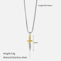 Eve Retro Cross Necklace - Style 18 [NSCWJBR1]