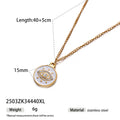 Everley Evil Eye Layered Necklace - Style 3 [I5DO7NIP]