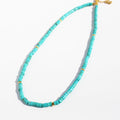 Nubia Stone Beaded Necklace - Blue Turquoise [MIVLTDZQ]