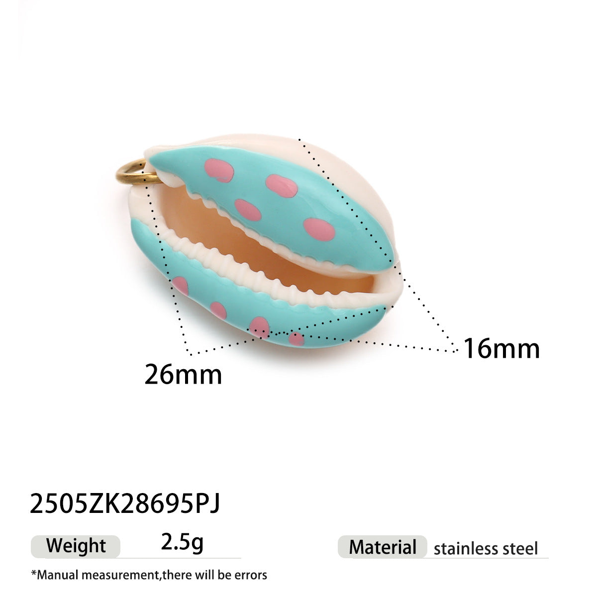 Kianna Playful Shell Eye Charm - Style 2 [U0XAYVNW]