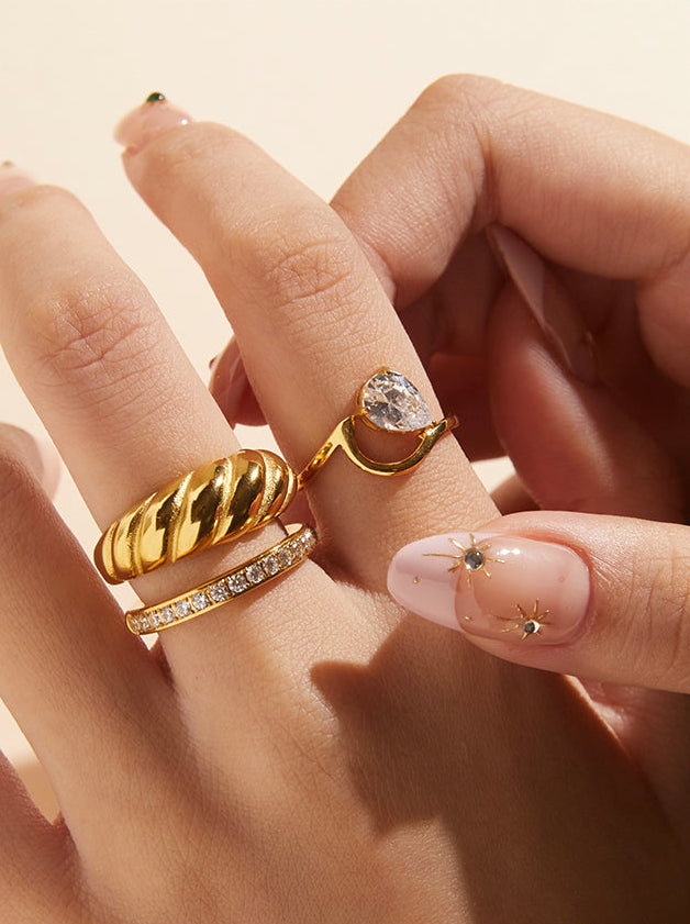 Alyse Twisted Dome Ring