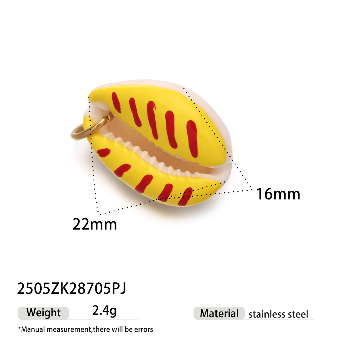 Kianna Playful Shell Eye Charm - Style 12 [Z5NQO0L7]