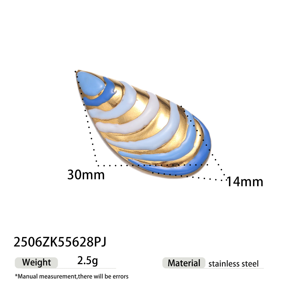 Kianna Playful Shell Eye Charm - Style 20 [4JC0LYC2]