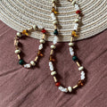Samyra Natural Shell Necklace - Necklace and Bracelet Set [H9ZTSWZ6]