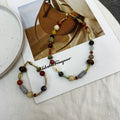 Zooey Natural Shell Jewelry Set - Necklace & Bracelet Set [HYZPE03W]