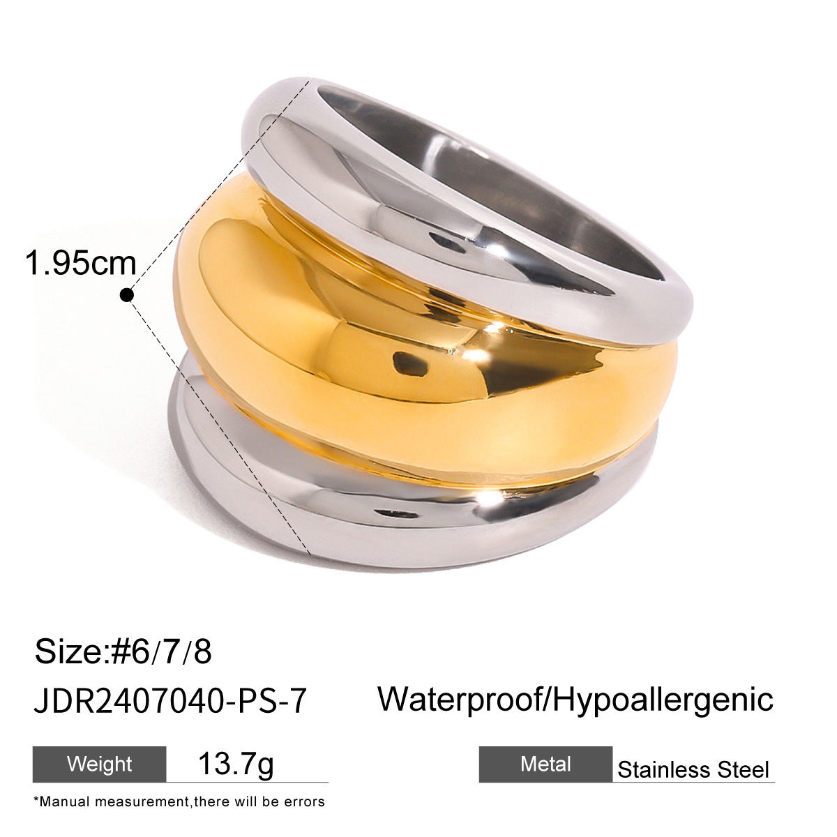 Ryan Statement Zircon Ring - Style 11 [E0PLGARK]