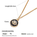 Everley Evil Eye Layered Necklace - Style 2 [4FIL5054]