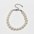 Azure French Pearl Jewelry Set - 8mm Bracelet [NVN0E6OP]
