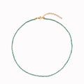 Carissa Natural Stone Beaded Necklace - Green [HPWQUPM0]