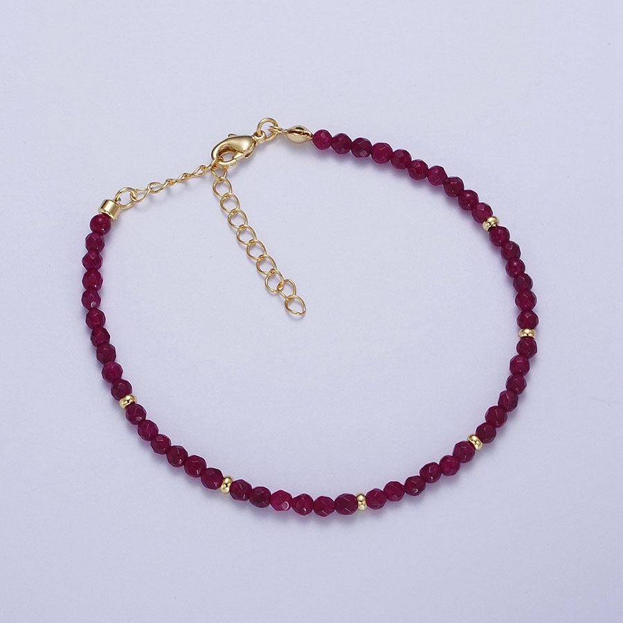 Heather Delicate Beaded Bracelet - Style D [BNHWFFZ4]