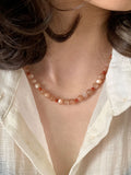 Chanel Natural Stone Choker - Sunstone [GHW6470P]