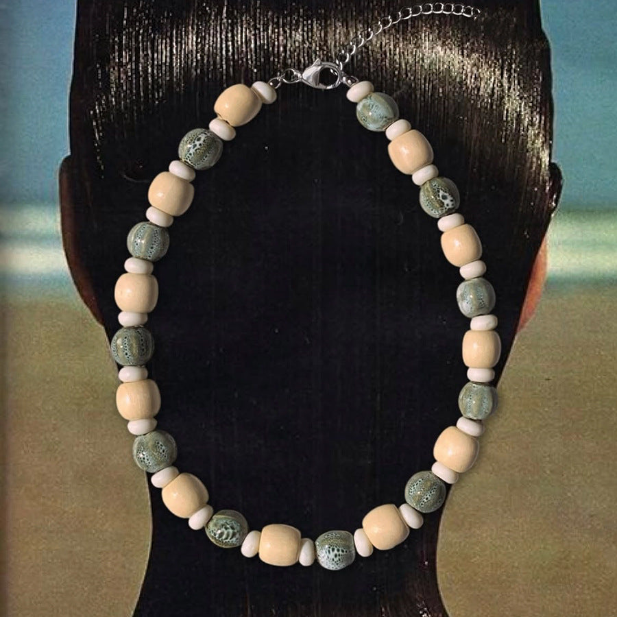 Aleen Colorful Beaded Choker - Colorful (38+5cm) [2ADVYG9D]