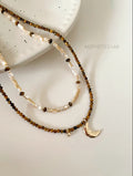 Maisey Celestial Beaded Jewelry - Horseshoe Snail Necklace [FT4YI354]