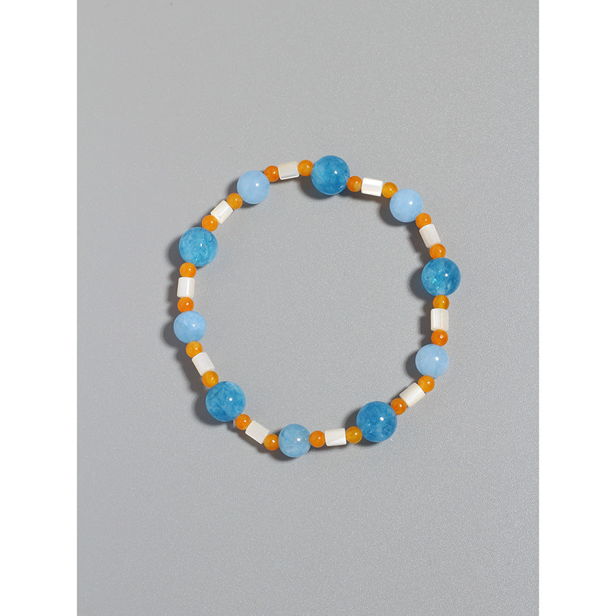 Caydence Ocean Hues Beaded Set - Bracelet (16cm elastic) [KV6NS62T]