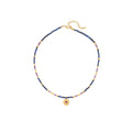Kenzlie Retro Beaded Apatite Necklace - Lapis Lazuli Necklace 4 [6SIGFX3Z]