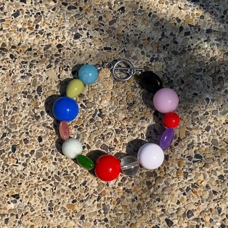 Sharlotte Dainty Beaded Jewelry Set - Bracelet [47EONRIO]