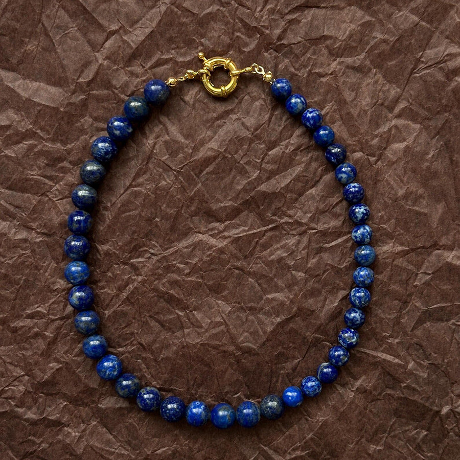 Sabiha Natural Stone Necklace - Necklace B (43cm) [I17FN8VJ]
