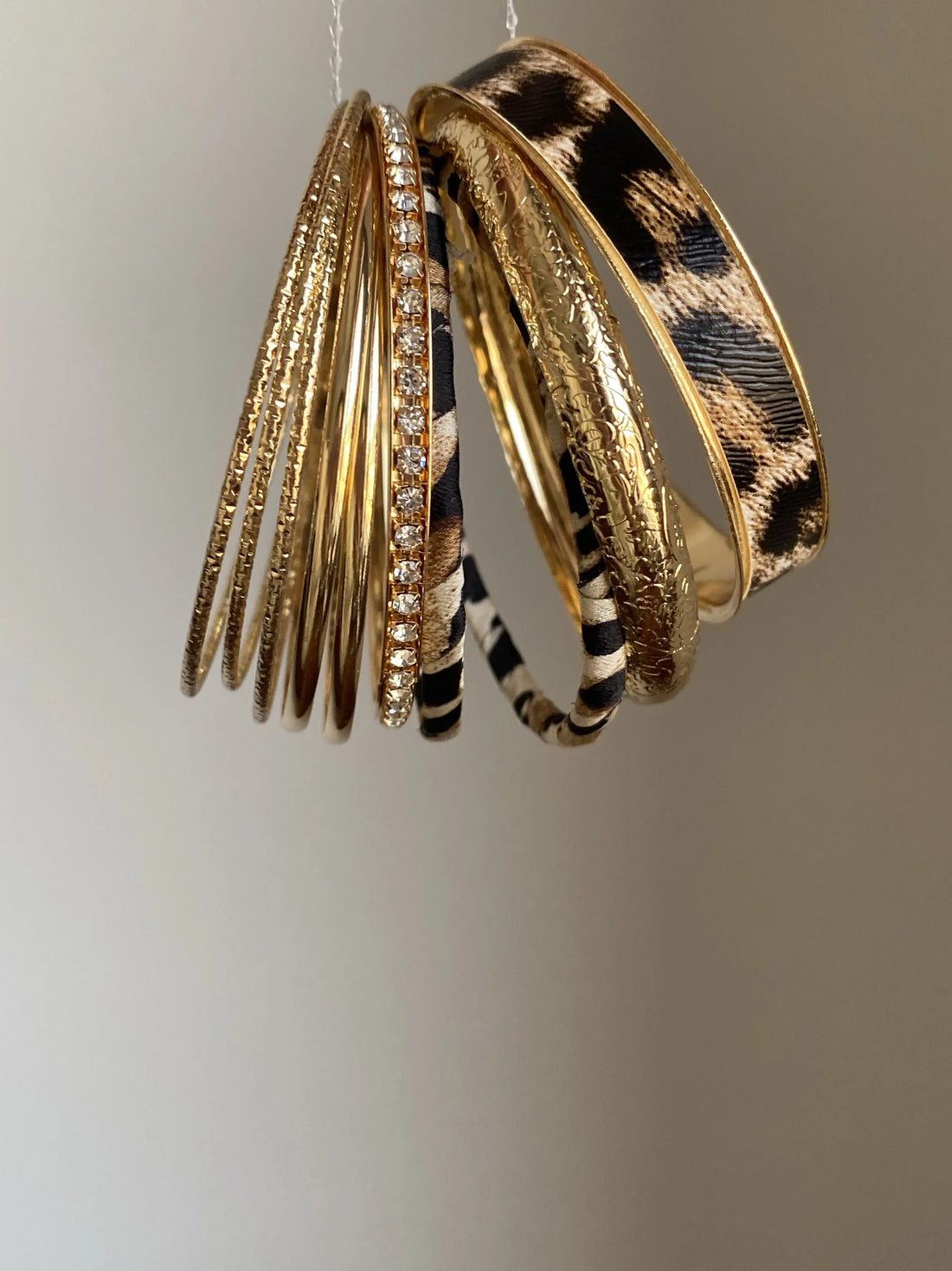 Leopard Print Multi-Layer Bracelet [89II3ULF]