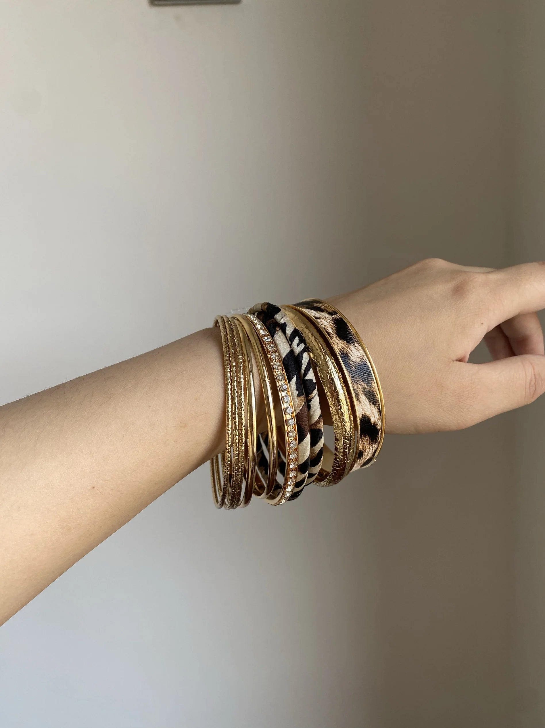 Leopard Print Multi-Layer Bracelet [E8CY173G]