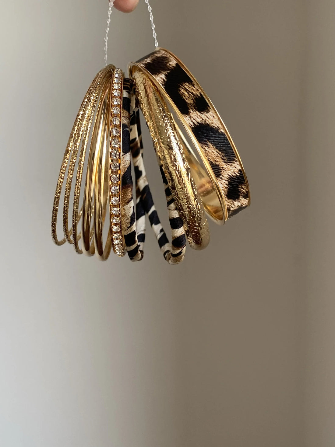 Leopard Print Multi-Layer Bracelet [89II3ULF]