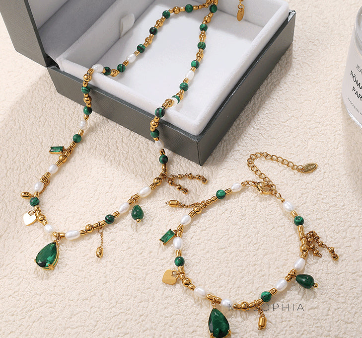 Aaralyn Star Pearl Necklace [WLE4YWB3]