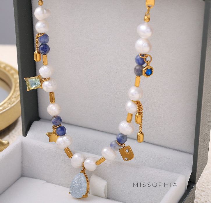 Aaralyn Star Pearl Necklace [VUF6YRXR]