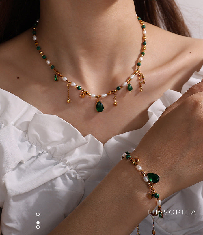 Aaralyn Star Pearl Necklace [3KQX91XL]