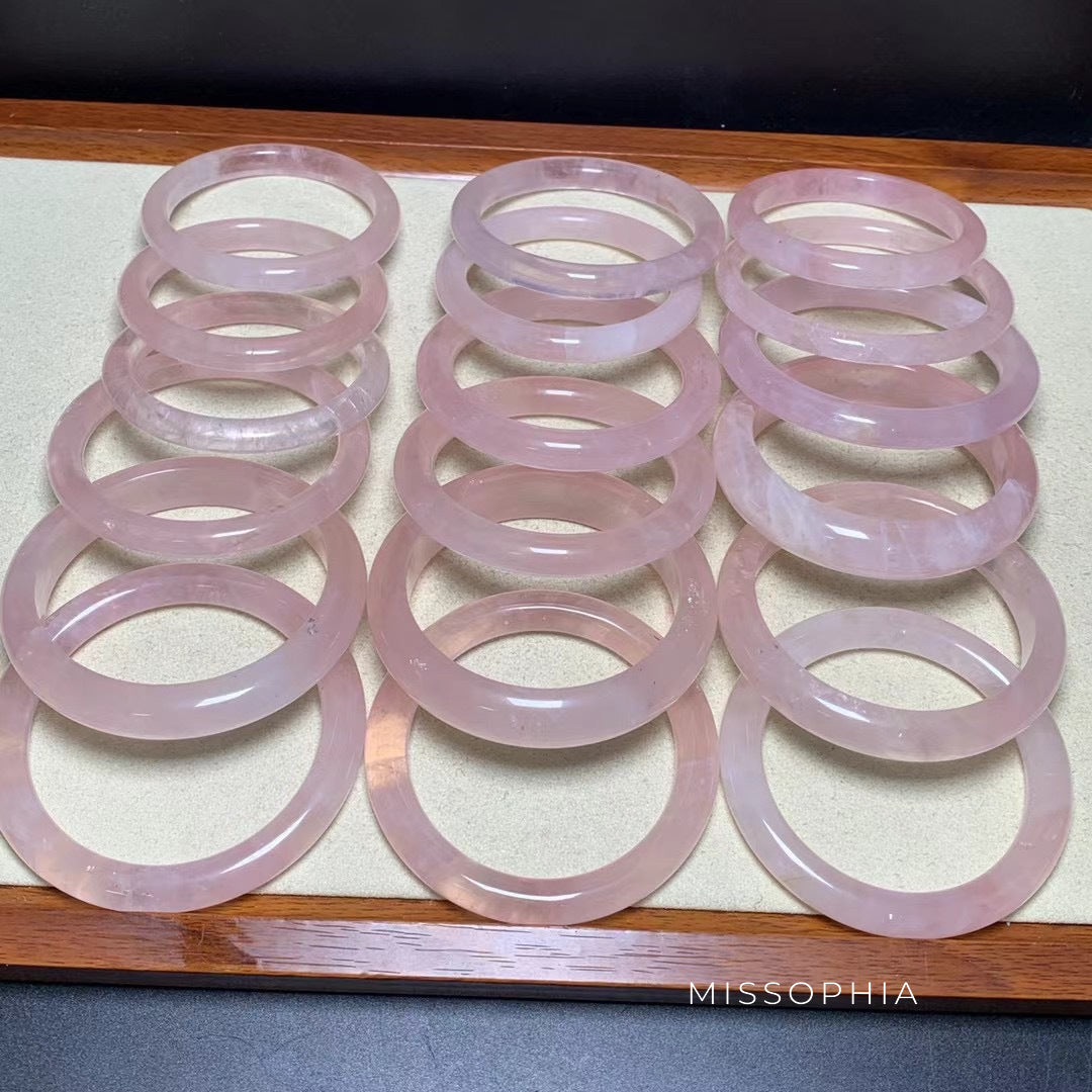 Abbygail Ice Pink Bangle [W8T93EEP]