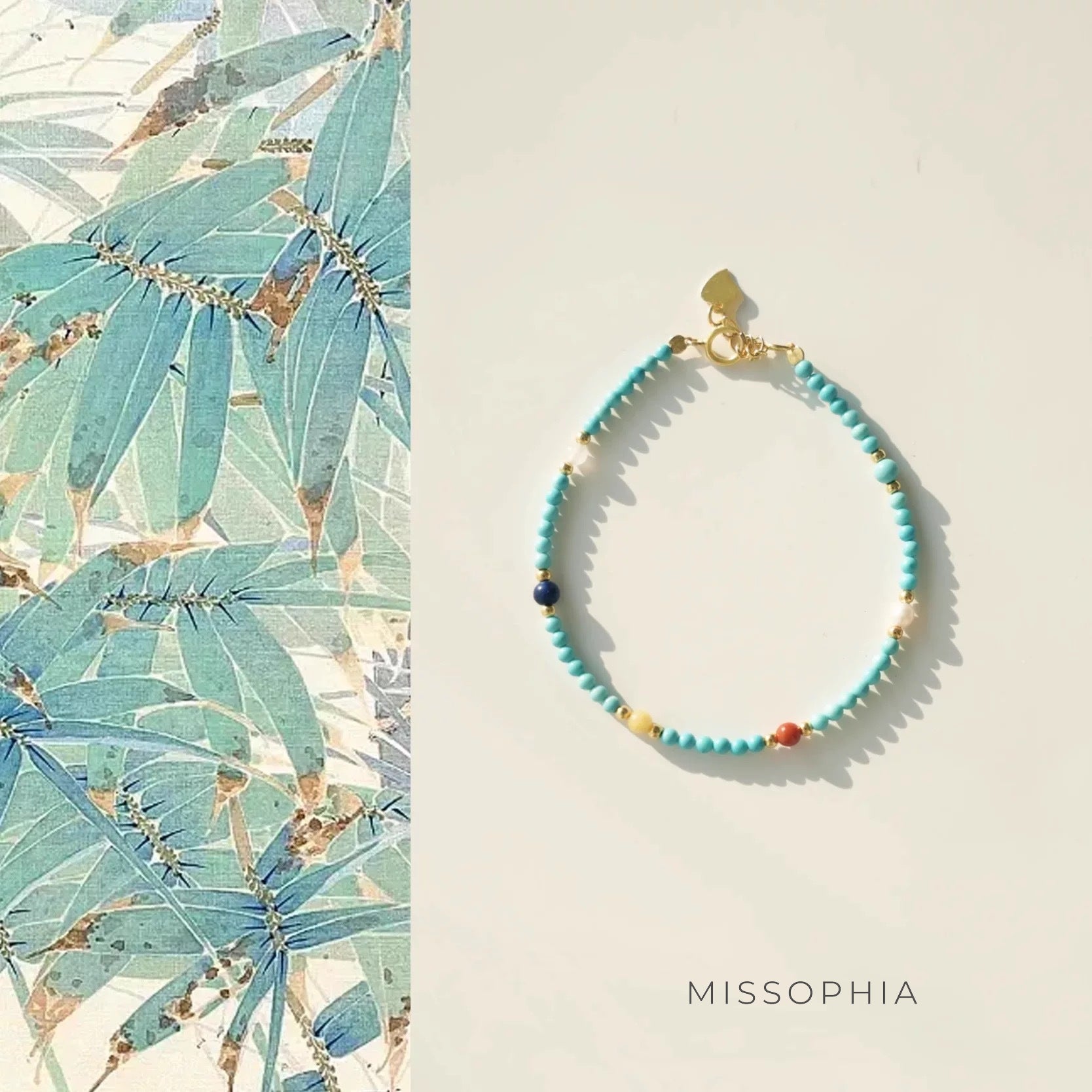 Abrielle Pearl Turquoise Bracelet [AC50HR1M]