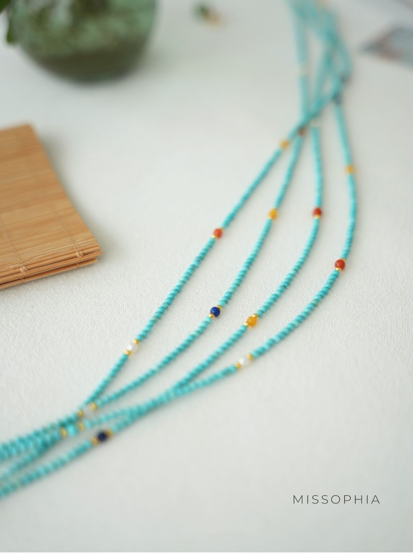 Abrielle Pearl Turquoise Bracelet [QR8BYBUE]