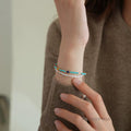 Abrielle Pearl Turquoise Bracelet [TQP96WDB]