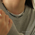 Acadia Black Agate Necklace [TI1JLZMO]