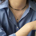 Acadia Black Agate Necklace [YB0ILY26]