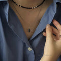 Acadia Black Agate Necklace [EAON9WYA]