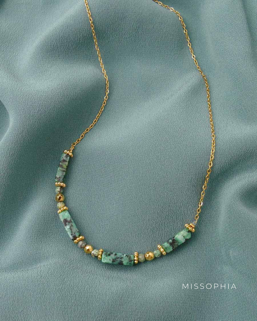 Aletta Lapis U-Shape Jewelry Set [0UNUA5GL]