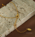 Aminah Layered Crystal Necklace [FLDT9XQD]
