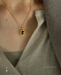 Aminah Layered Crystal Necklace [USEKDNIL]