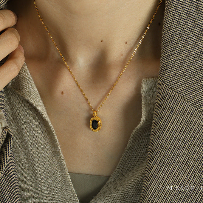Aminah Layered Crystal Necklace [I5CSORO3]