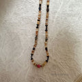 Amiyah Earthy Beaded Necklace [7R4E9Q18]