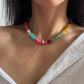 Anaira Delicate Beaded Necklace [C0D1E9XL]