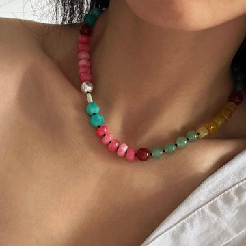 Anaira Delicate Beaded Necklace [TEYIOWM4]